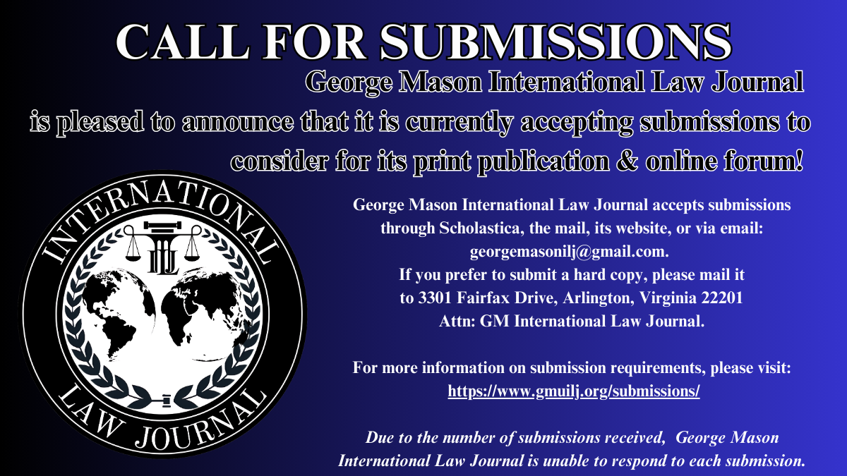 GM ILJ is currently accepting article/paper submissions to consider.